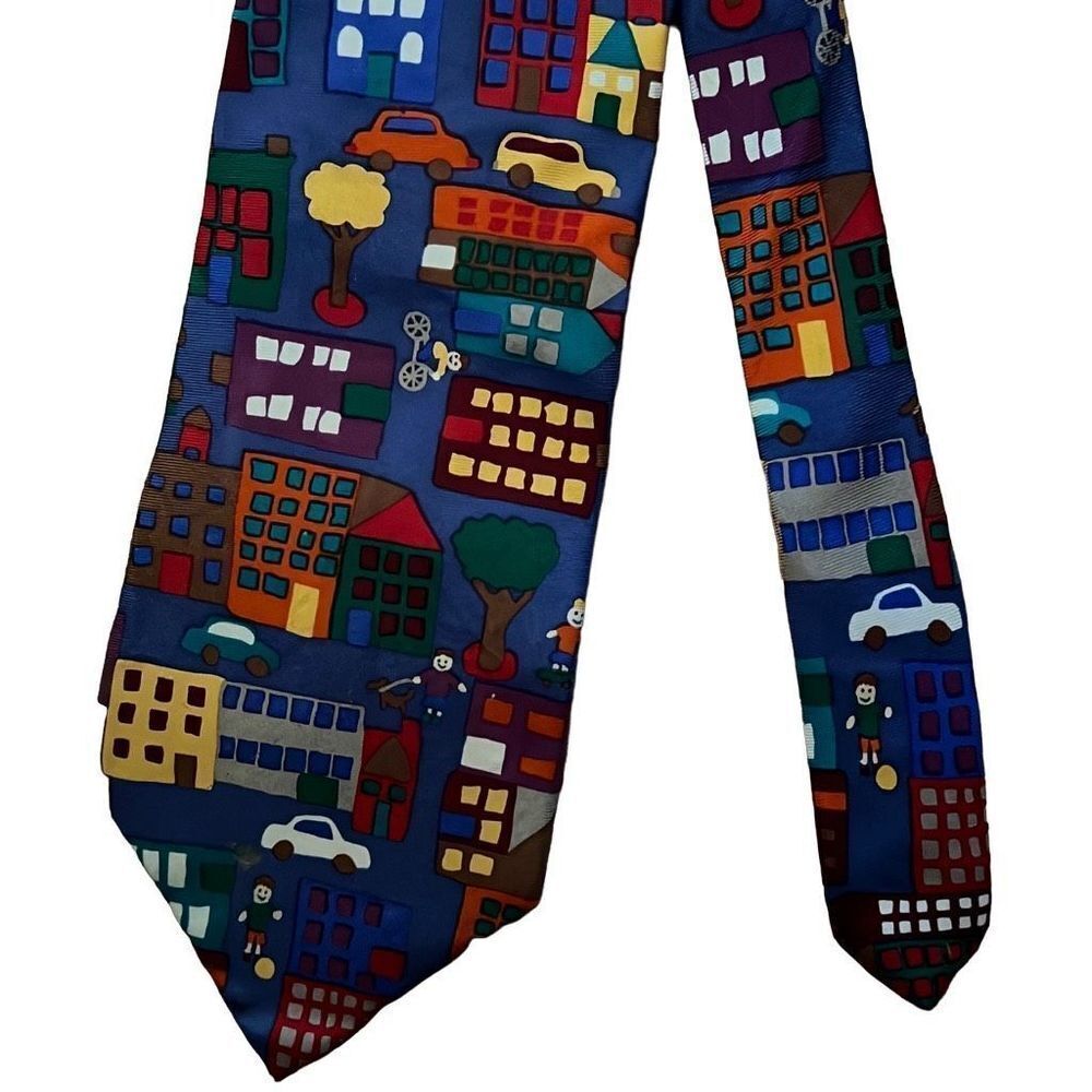 Vintage‎ Save The Children Suit Tie